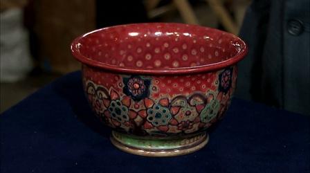 Video thumbnail: Antiques Roadshow Appraisal: 1925 Galileo Chini Pottery Bowl