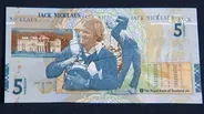 Appraisal: 2005 Jack Nicklaus-signed Five Pound Note