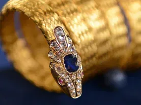 Owner Interview: English Woven Gold Snake Bracelet