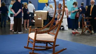 Appraisal: American Oak Rocking Chair, ca. 1890