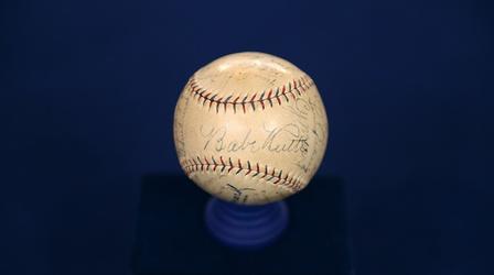 Video thumbnail: Antiques Roadshow Appraisal: 1928 New York Yankees Team-signed Baseball