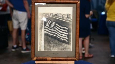 Video thumbnail: Antiques Roadshow Appraisal: 1917 Mayhart Studio "A Living Flag" Photograph