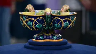 Appraisal: Fantechi Maiolica Trefoil Bowl, ca. 1930