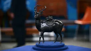 Appraisal: Bronze Deer Censer Attributed to Kuniharu, ca. 18