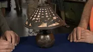 Appraisal: Heintz Art Metal Lamp, ca. 1912