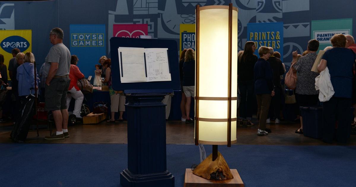 Antiques Roadshow Appraisal 1974 Nakashima "Kent Hall" Floor Lamp Season 21