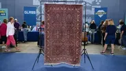Appraisal: Manchester Wool Kashan Rug, ca. 1915