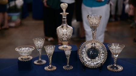 Video thumbnail: Antiques Roadshow Appraisal: Salviati Venetian Glassware Set, ca. 1890