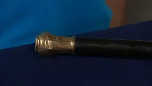 Appraisal: 1873 California Gold Quartz Presentation Cane