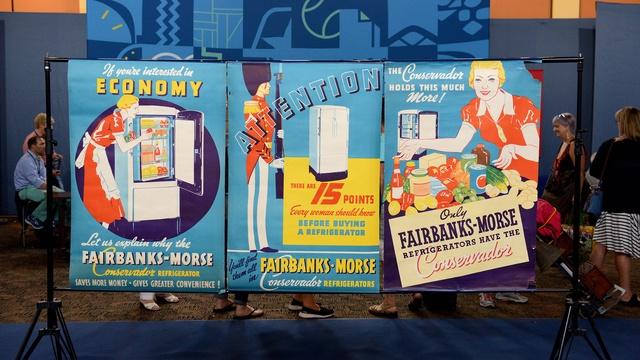 Antiques Roadshow | Appraisal: Fairbanks-Morse Refrigerator Posters, ca. 1935