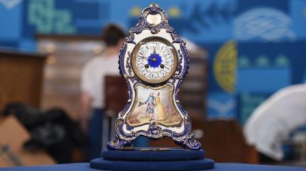 Video thumbnail: Antiques Roadshow Appraisal: French China Mantel Clock, ca. 1900