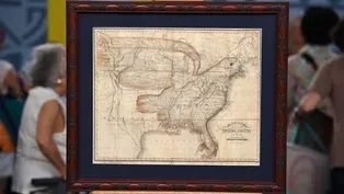 Appraisal: 1833 Churchman Eagle Map of the United States