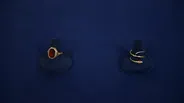 Appraisal: Garnet & Snake Gold Rings, ca. 1770