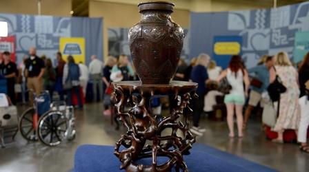 Video thumbnail: Antiques Roadshow Appraisal: Japanese Vase & Chinese Stand, ca. 1900