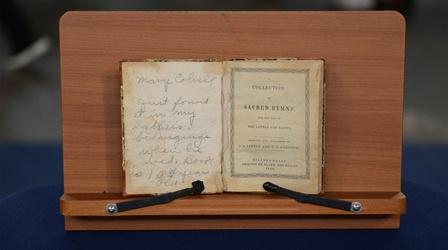 Video thumbnail: Antiques Roadshow Appraisal: 1844 "Bellows Falls" Hymnal Book