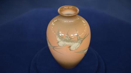 Video thumbnail: Antiques Roadshow Appraisal: 1905 E.T. Hurley Rookwood Iris Vase