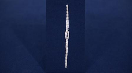 Video thumbnail: Antiques Roadshow Appraisal: Cartier Art Deco Diamond Bracelet, ca. 1930