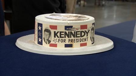Video thumbnail: Antiques Roadshow Appraisal: John F. Kennedy-signed Campaign Hat, ca. 1960