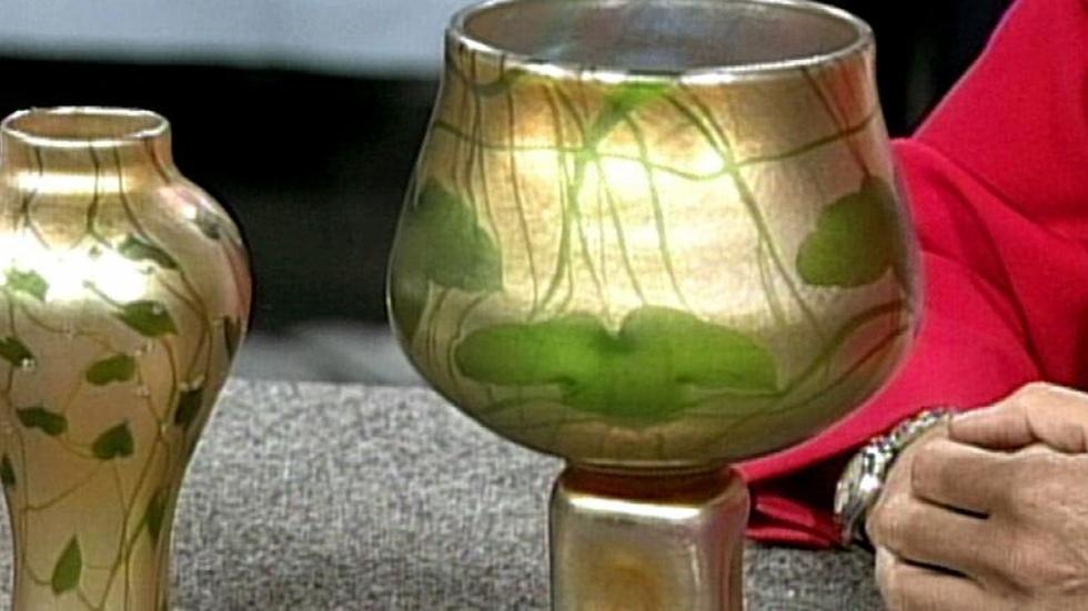 Antiques Roadshow Appraisal Tiffany Vases, ca. 1910 Twin Cities PBS