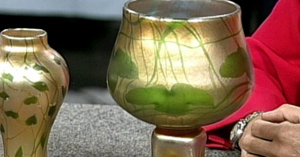 Antiques Roadshow Appraisal Tiffany Vases, ca. 1910 Season 16