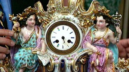 Video thumbnail: Antiques Roadshow Appraisal: French Clock & Jardinière, ca. 1850