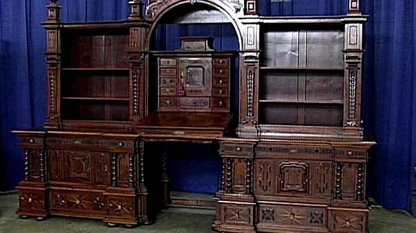 Appraisal: Large German Cabinet