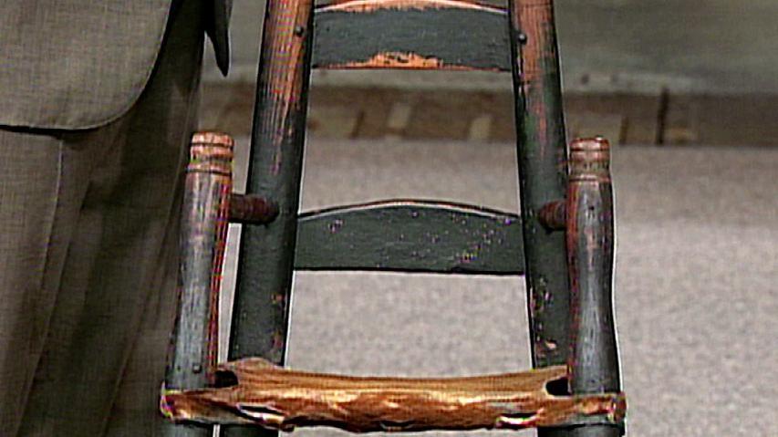 Appraisal: 18th-Century Child's High Chair