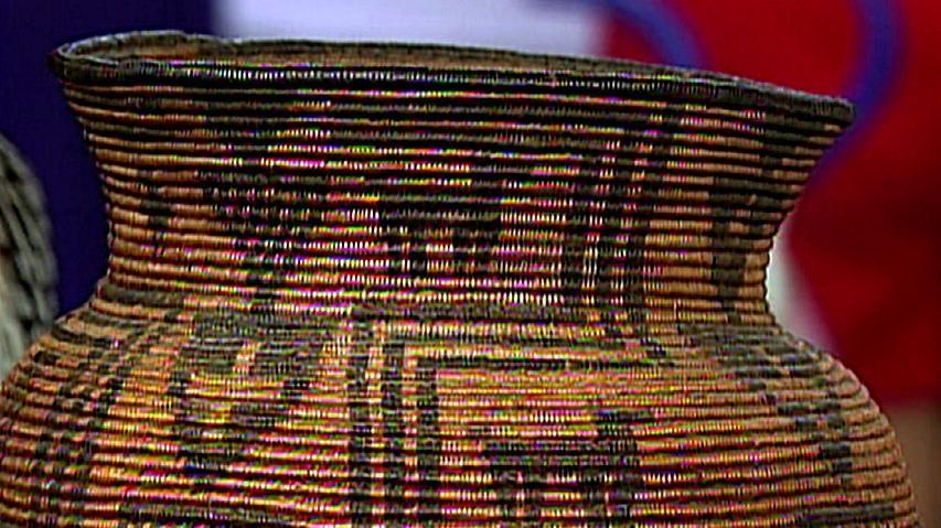 Appraisal: Yavapai Apache Pictorial Basket