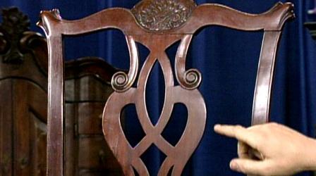 Video thumbnail: Antiques Roadshow Appraisal: 18th-Century Philadelphia Chippendale Chair