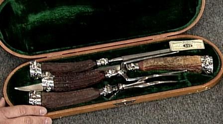 Video thumbnail: Antiques Roadshow Appraisal: Two Carving Sets