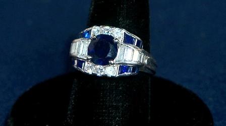 Video thumbnail: Antiques Roadshow Appraisal: Tiffany Sapphire & Diamond Ring & Bracelet