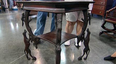Video thumbnail: Antiques Roadshow Appraisal: Carved Table