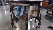 Appraisal: Carved Table