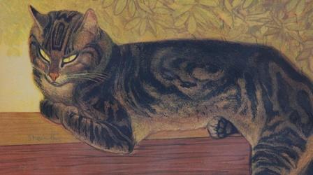 Video thumbnail: Antiques Roadshow Appraisal: 1909 Theophile Steinlen "Summer Cat" Lithograph