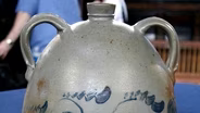 Appraisal: 19th-Century Eberhart Stoneware Jug & Jar