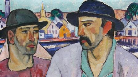 Video thumbnail: Antiques Roadshow Appraisal: Nordfeldt Two-Sided Painting, ca. 1915