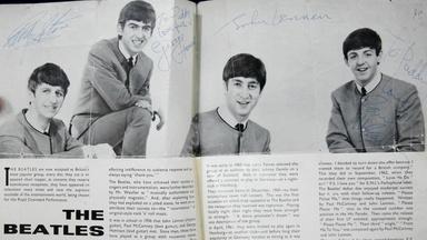 Appraisal: Signed Beatles Program, ca. 1963
