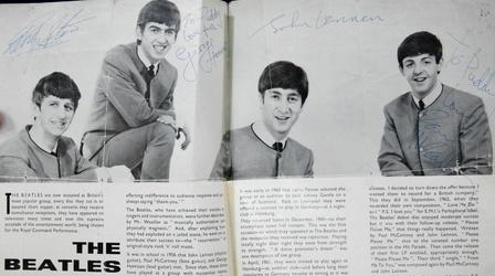 Video thumbnail: Antiques Roadshow Appraisal: Signed Beatles Program, ca. 1963