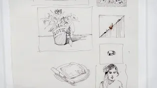 Appraisal: 1990 Wayne Thiebaud Pen & Ink Drawing