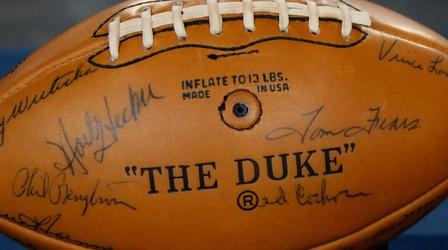 Video thumbnail: Antiques Roadshow Appraisal: 1963 & 1966 Green Bay Packers Signed Footballs
