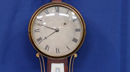 Video thumbnail: Antiques Roadshow Appraisal: Simon Willard Banjo Clock, ca. 1805