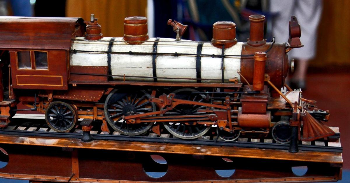 Antiques Roadshow Appraisal Early 20th C. Prison Art Train Model