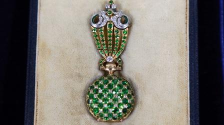 Video thumbnail: Antiques Roadshow Appraisal: Tiffany & Co. Demantoid Garnet Watch with Fob