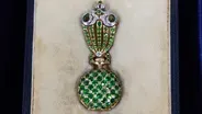 Appraisal: Tiffany & Co. Demantoid Garnet Watch with Fob