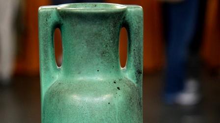 Video thumbnail: Antiques Roadshow Appraisal: Teco Pottery Buttressed Vase, ca. 1905