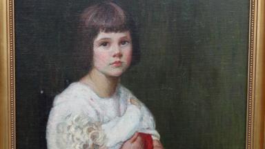 Appraisal: Lilla Cabot Perry Oil Portrait, ca. 1915