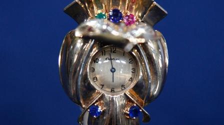Video thumbnail: Antiques Roadshow Appraisal: Cartier Covered Wristwatch, ca. 1945