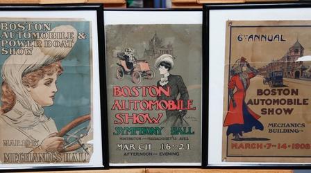 Video thumbnail: Antiques Roadshow Appraisal: Boston Automobile Posters, ca. 1905