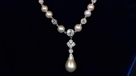 Video thumbnail: Antiques Roadshow Appraisal: Tiffany & Co. Natural Pearl & Diamond Necklace