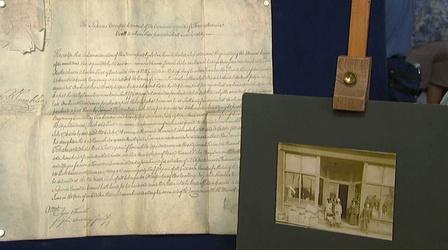 Video thumbnail: Antiques Roadshow Appraisal: 1787 Benjamin Franklin Signed Land Grant